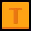 T icon