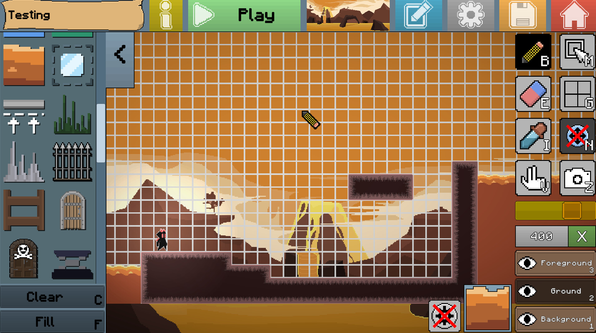 Makis Adventure: Level Editor Screenshot 2