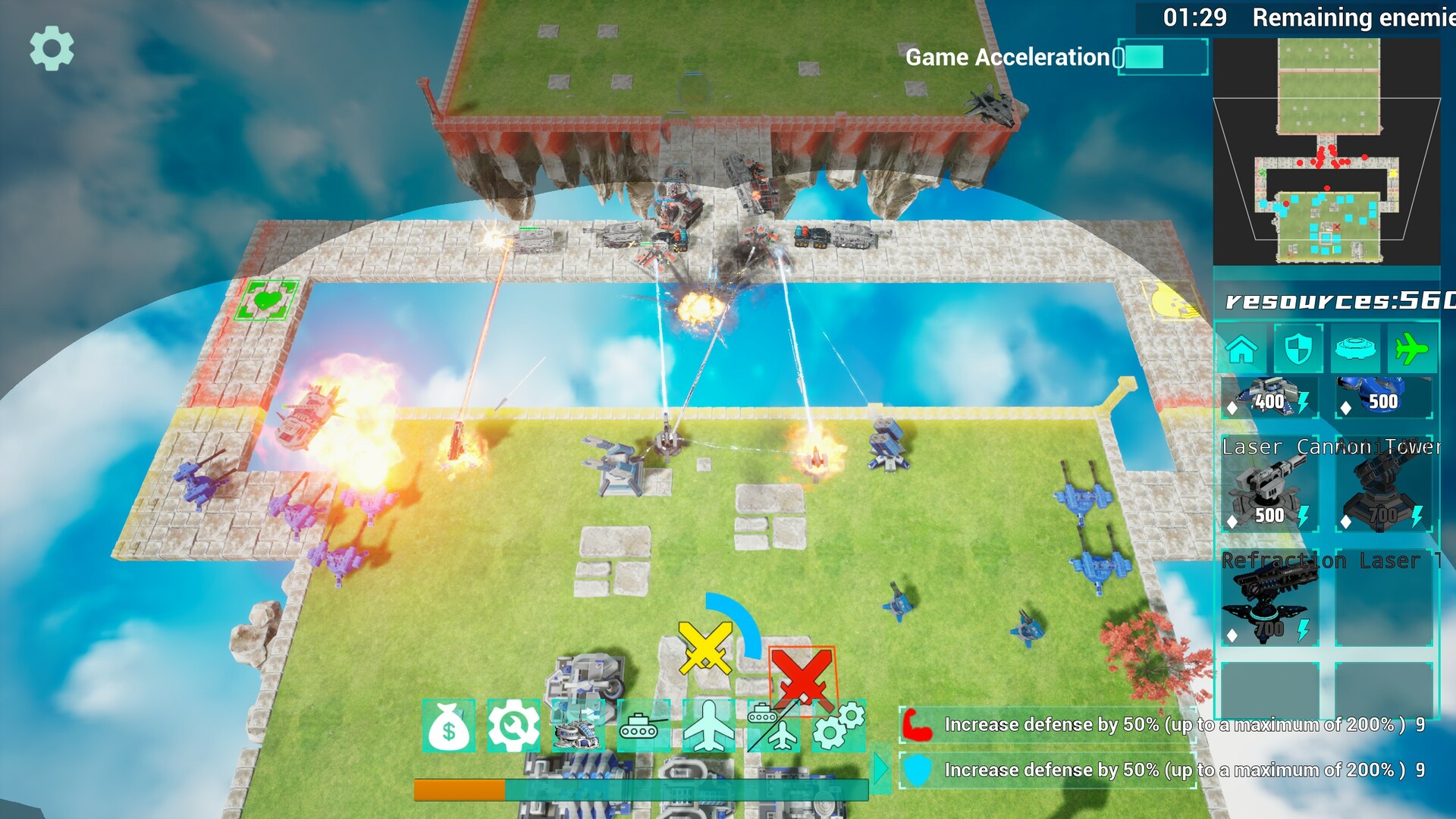 TechGuardian: Territory Defense Screenshot 1