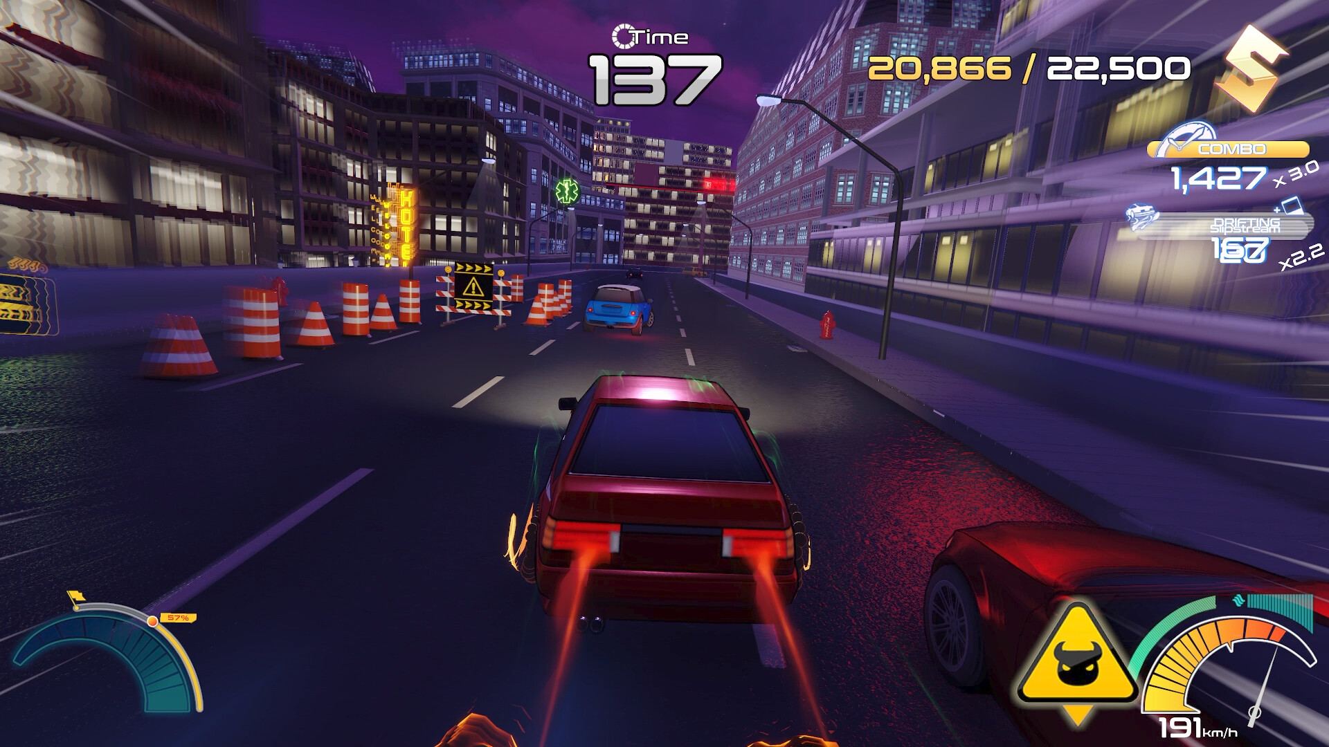 Driving Rogue Demo Screenshot 1