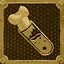 Bone sample icon