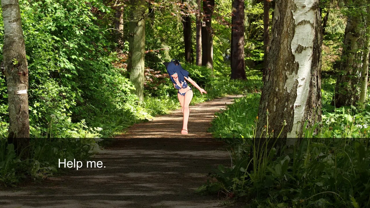 Ninja Forest Maze - bikini mode Screenshot 2