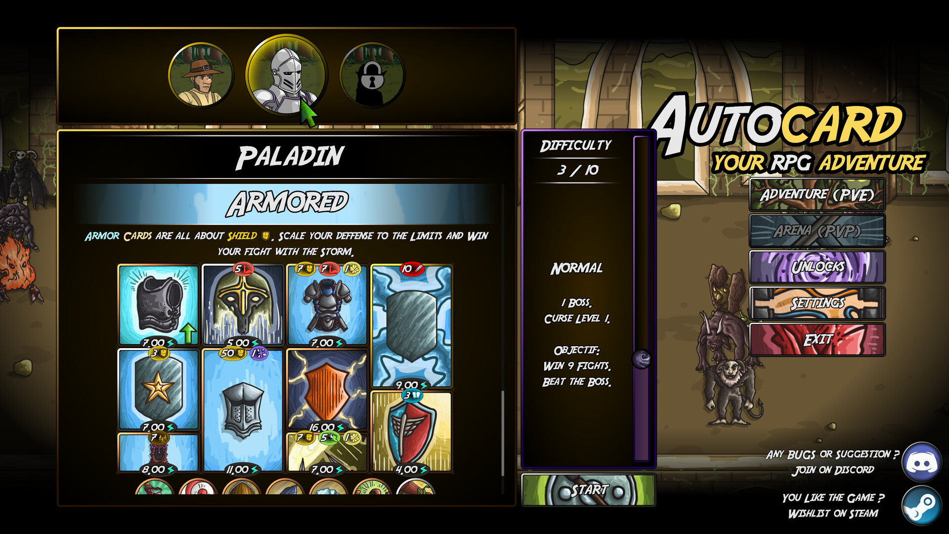 Autocard - Your RPG Adventure Screenshot 4