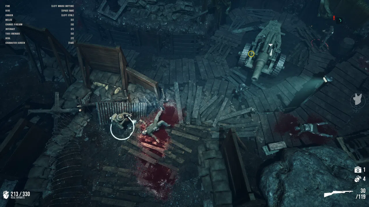 Frontline Fury - Trenches, Mud & Blood Screenshot 5