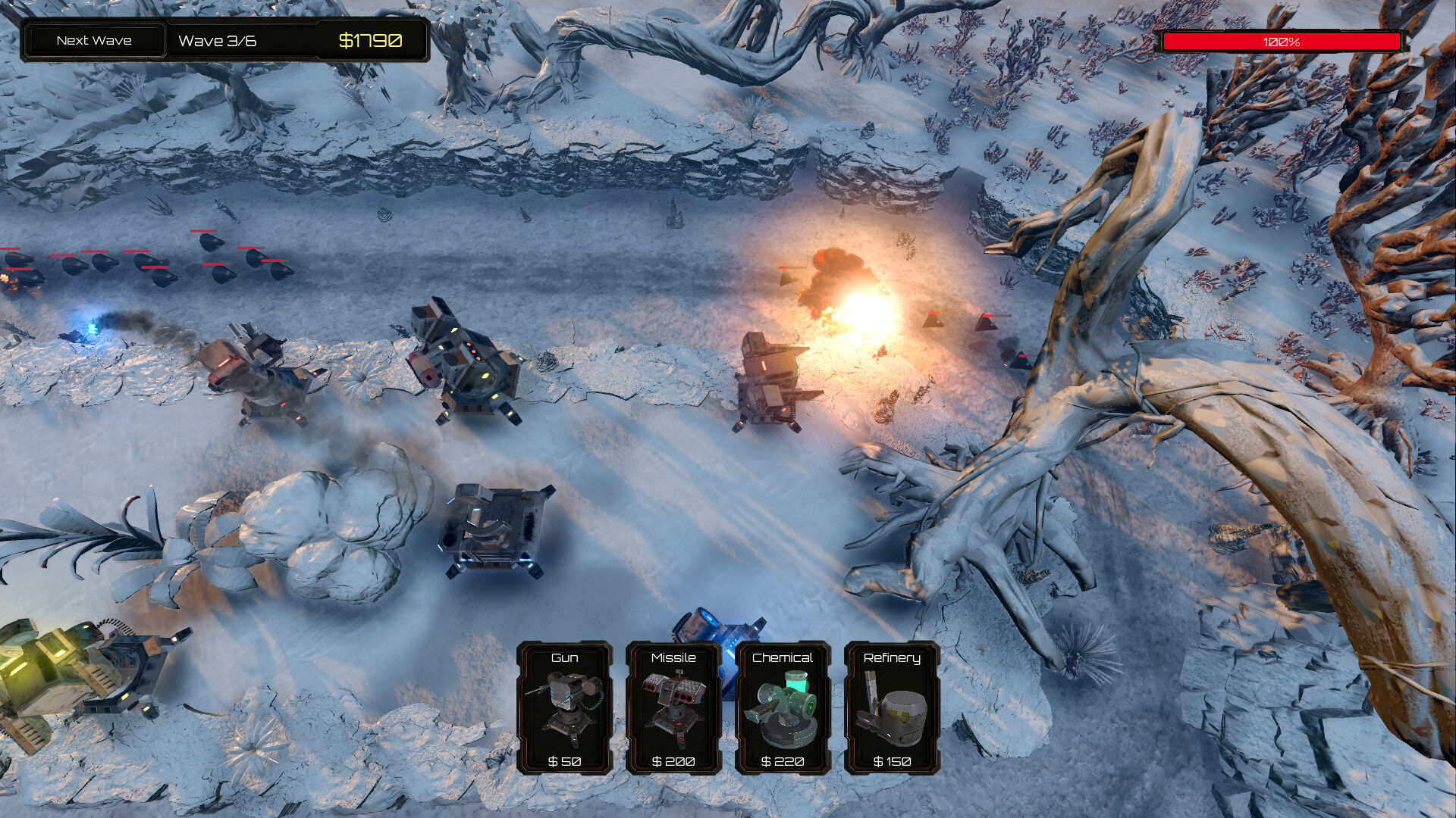 Rise of the Cones: Planetary Defense Screenshot 1