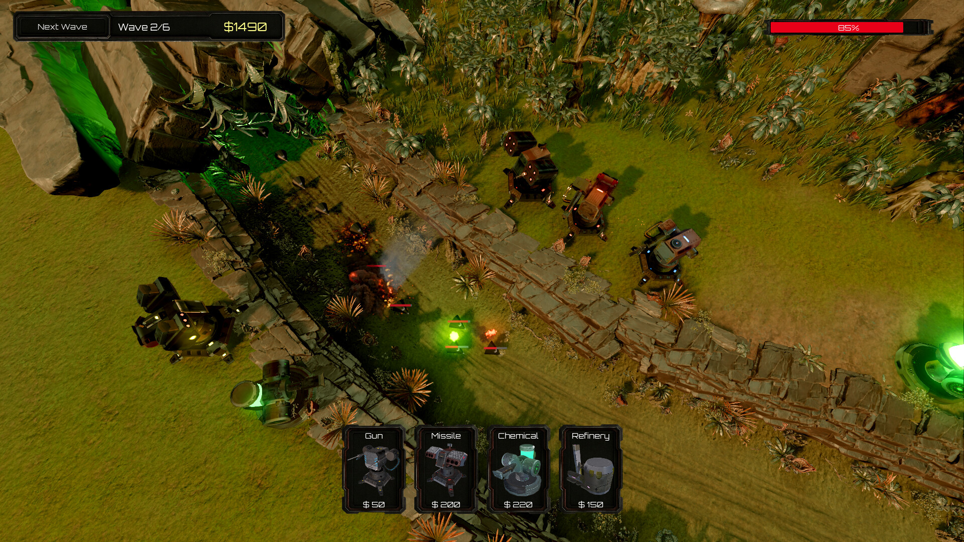 Rise of the Cones: Planetary Defense Screenshot 2