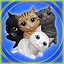Cat invasion icon