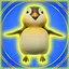 Sunset penguins icon