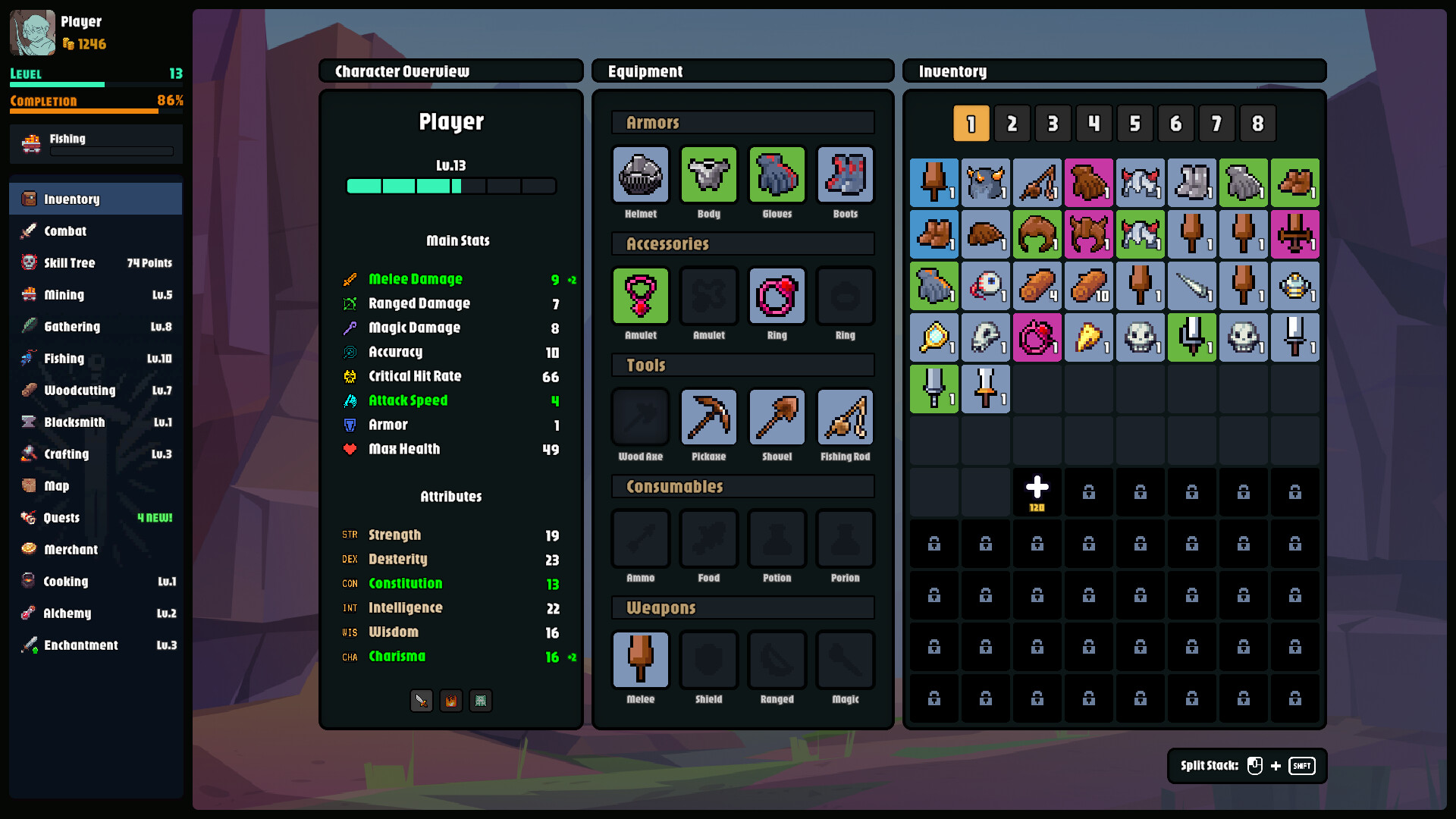 Between Adventures IDLE Screenshot 0