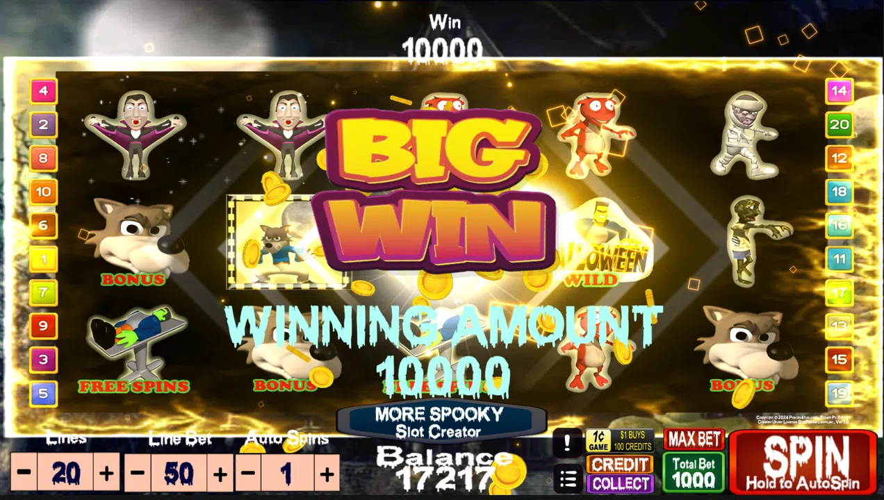 More Panda Slot Creator - Spooky Theme Addon Screenshot 0