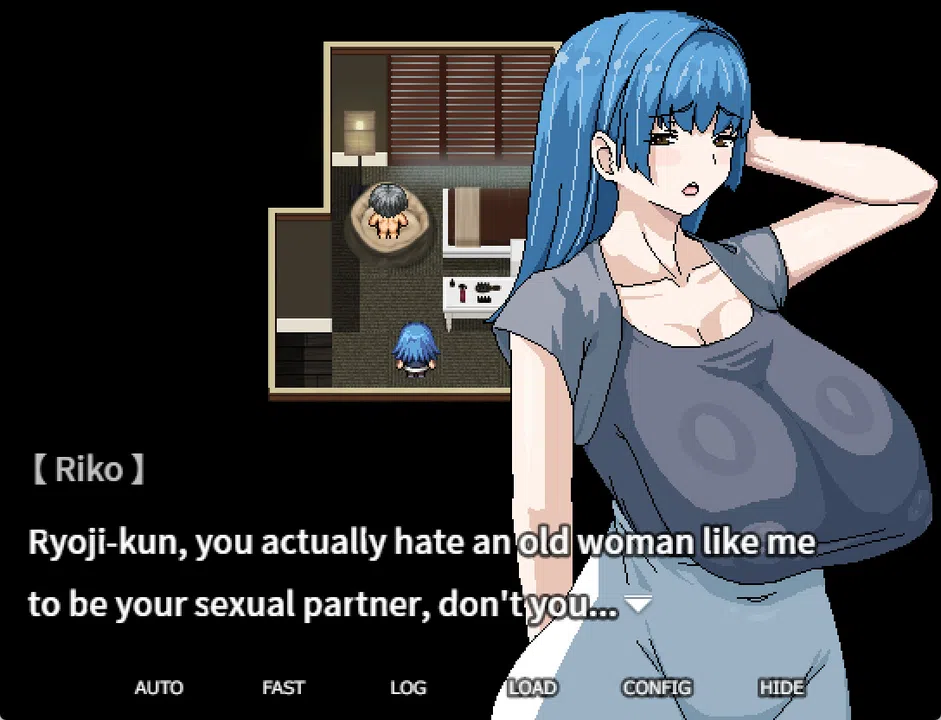 I Want To Be Born Again From My Girlfriend's Big Breasted Mom Screenshot 0