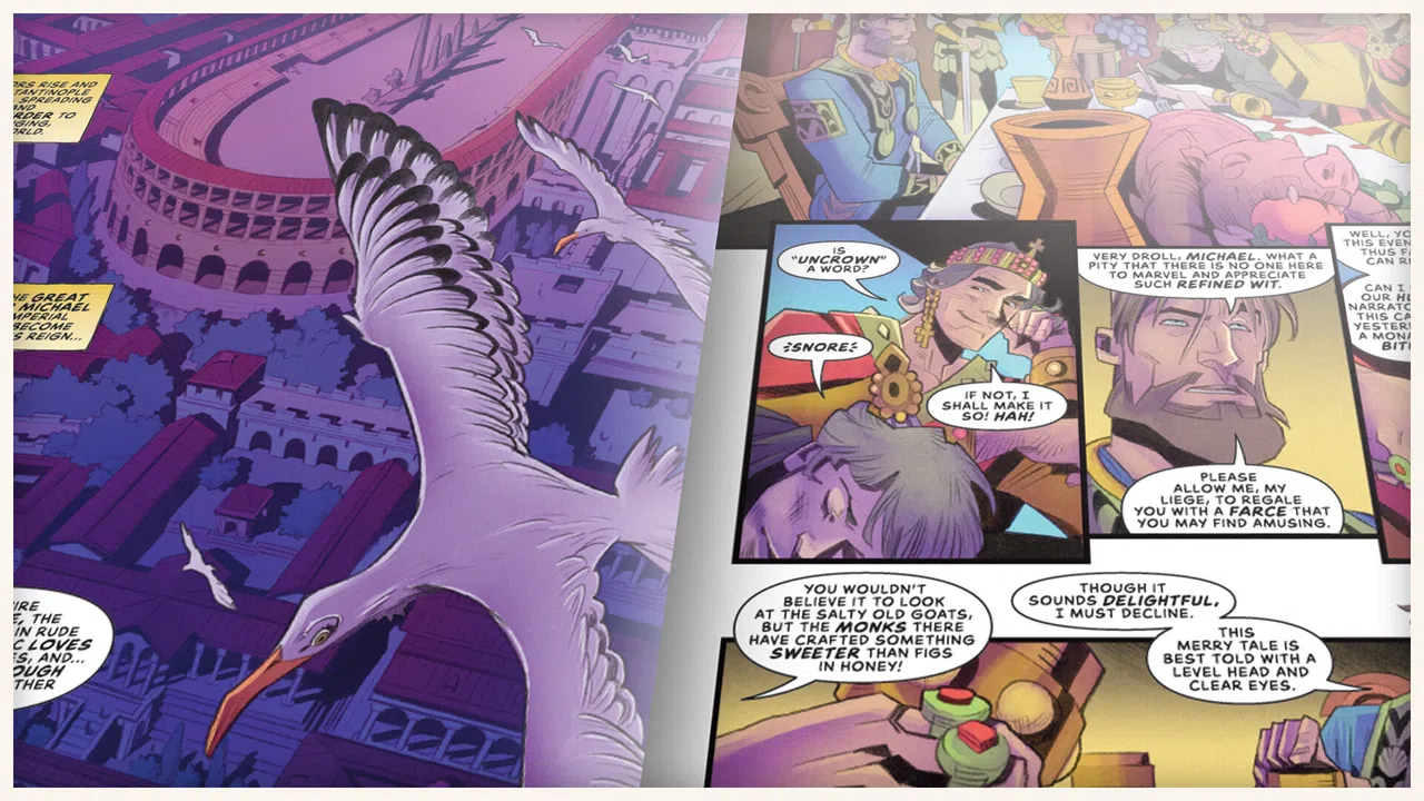 Crusader Kings III: Many Roads to Power - Comic Book Screenshot 0