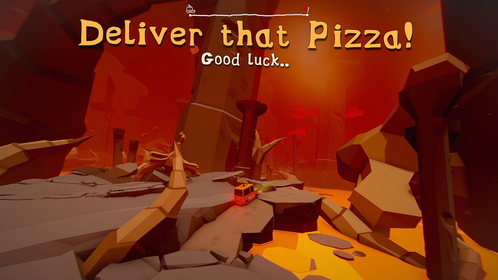 Impossible Pizza Delivery Screenshot 1