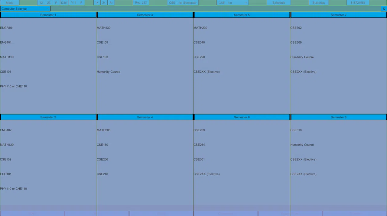 University Tycoon - The College Management Simulator Screenshot 3