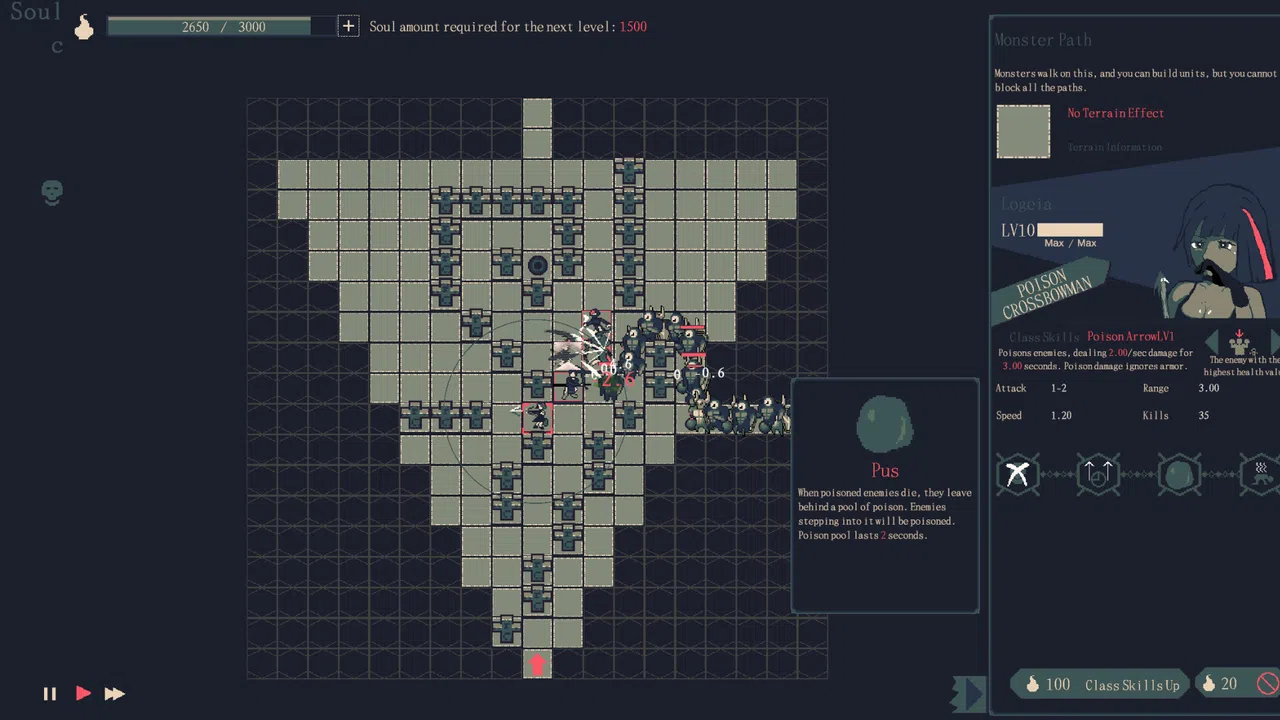 Dead Soul TowerDefense:Shadow Labyrinth Screenshot 2
