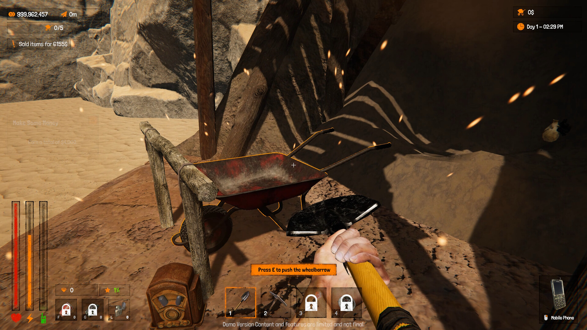 Dig For Riches Demo Screenshot 0