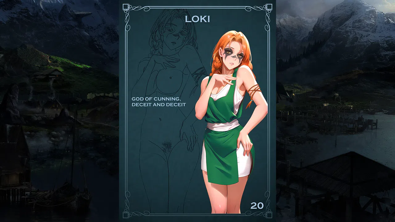 Erogoddess: Asgard - Digital Artbook Screenshot 2