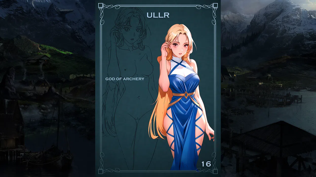 Erogoddess: Asgard - Digital Artbook Screenshot 1