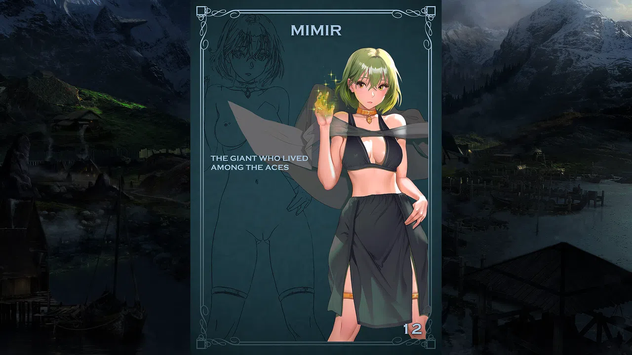 Erogoddess: Asgard - Digital Artbook Screenshot 3