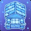 Silver blessing icon