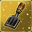 Golden kitchen icon