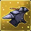 Golden hammer icon