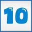 Level 10 icon