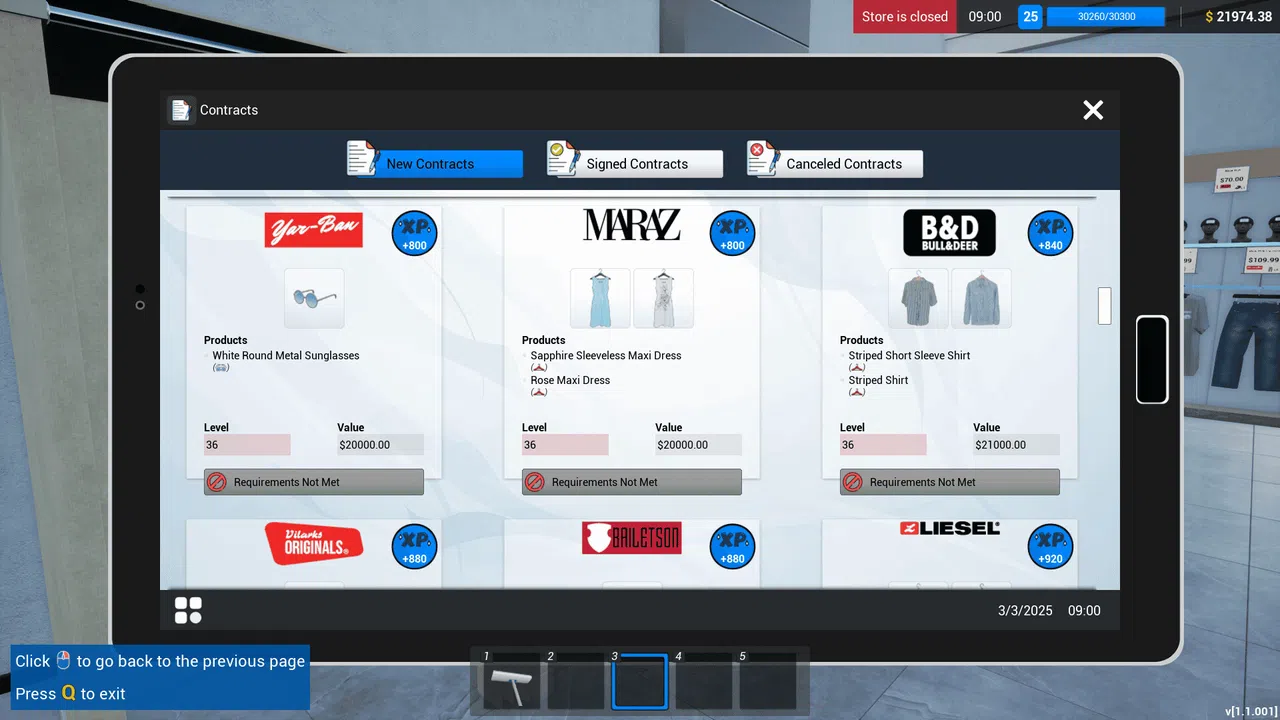 Retail Company Simulator Screenshot 3