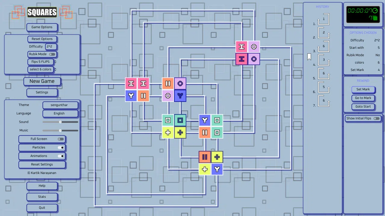 Game of Squares Screenshot 2