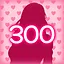  300 Lila's Affection points earned. icon