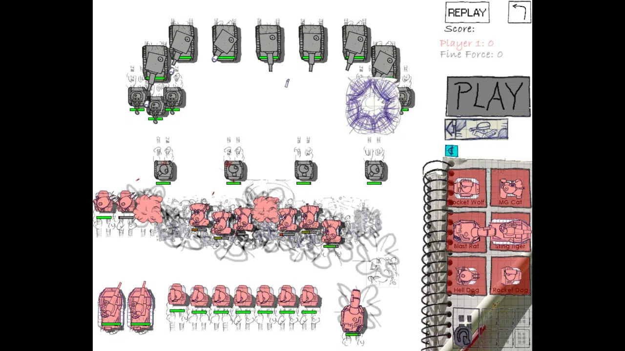 Doodle Tank Commander Screenshot 0