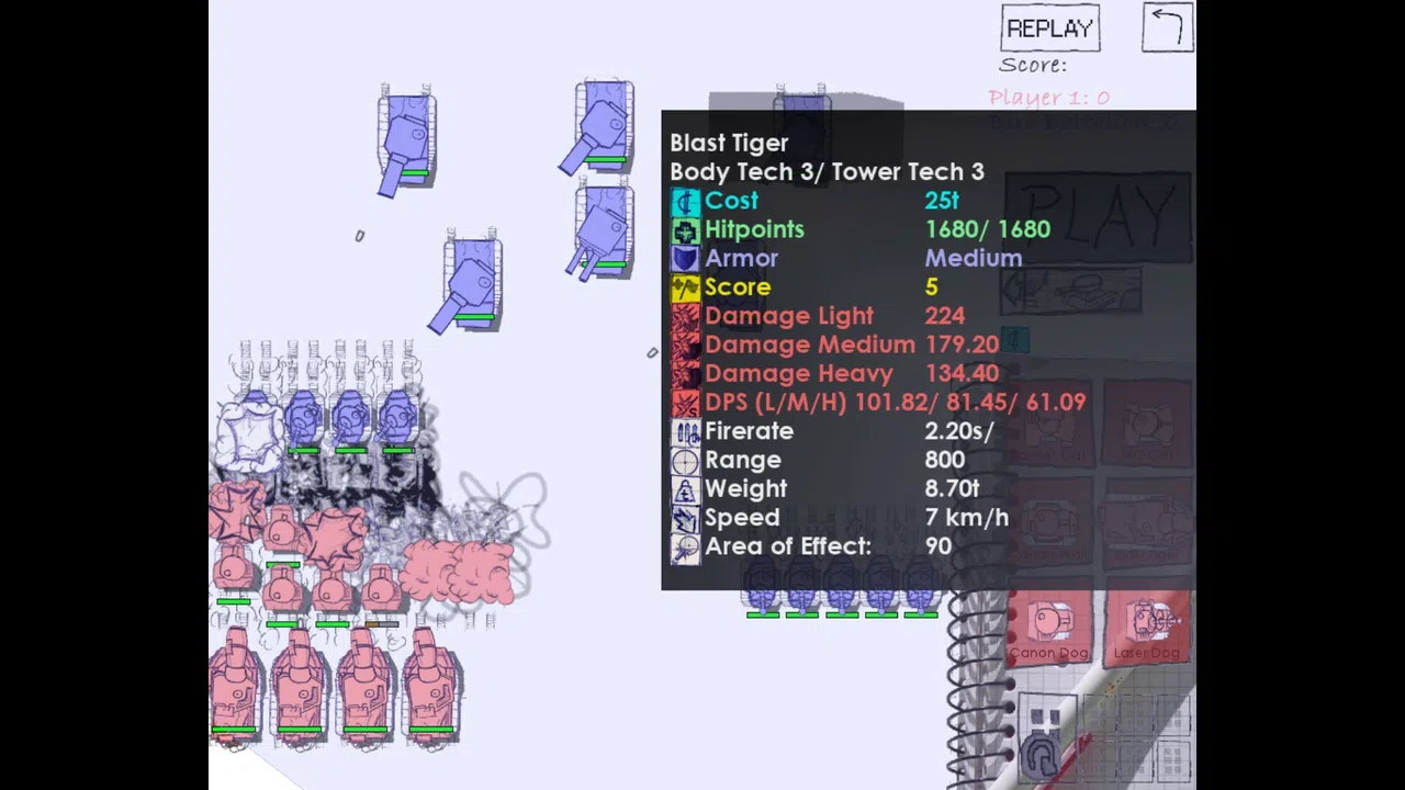 Doodle Tank Commander Screenshot 3