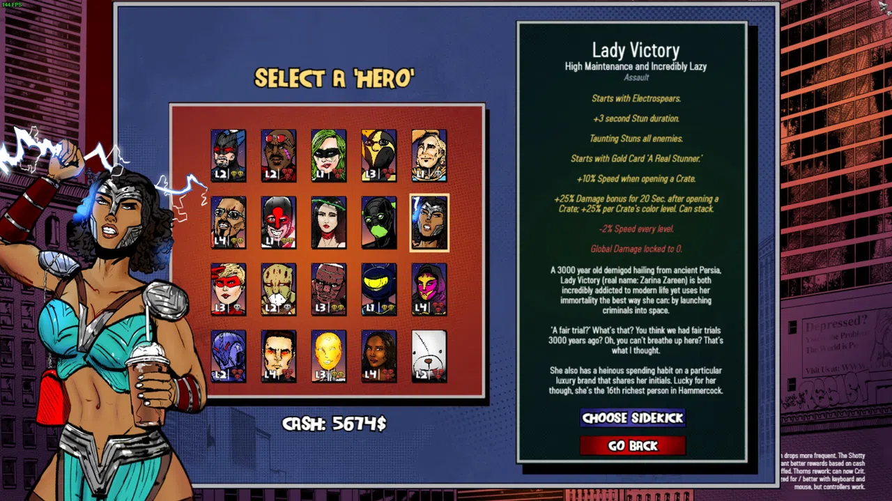 Second Rate Superheroes Screenshot 4