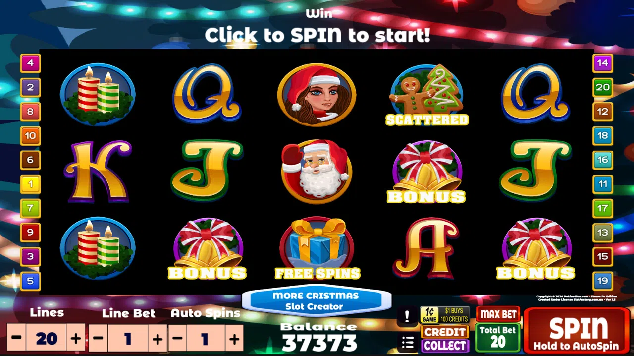 More Christmas Slot Creator - Christmas Theme Addon Screenshot 0