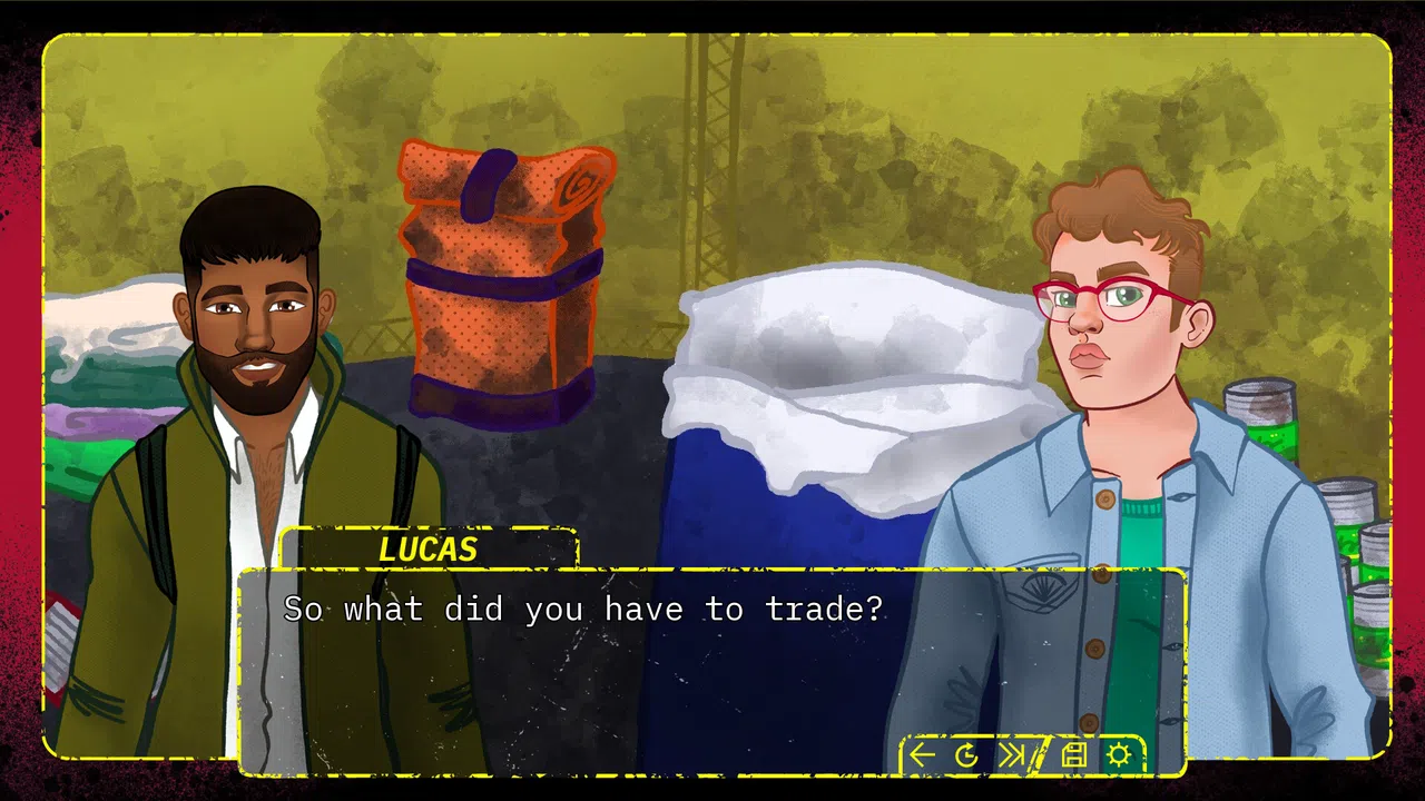 DESERT OF ASH: a Post-Apocalyptic Gay Sex Simulator Screenshot 0