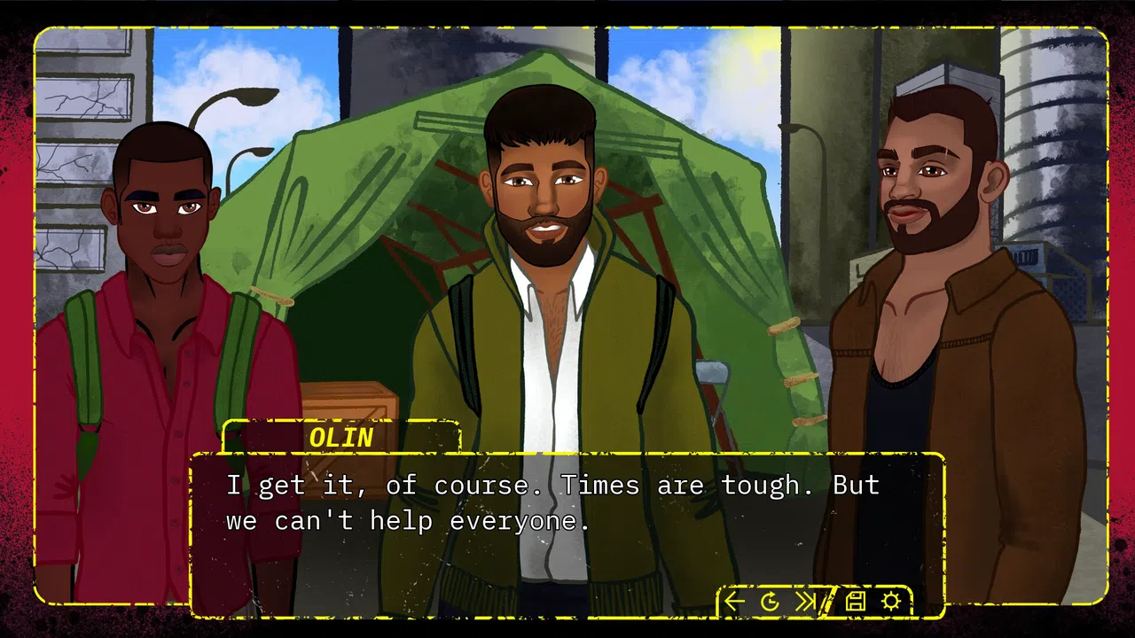 DESERT OF ASH: a Post-Apocalyptic Gay Sex Simulator Screenshot 6