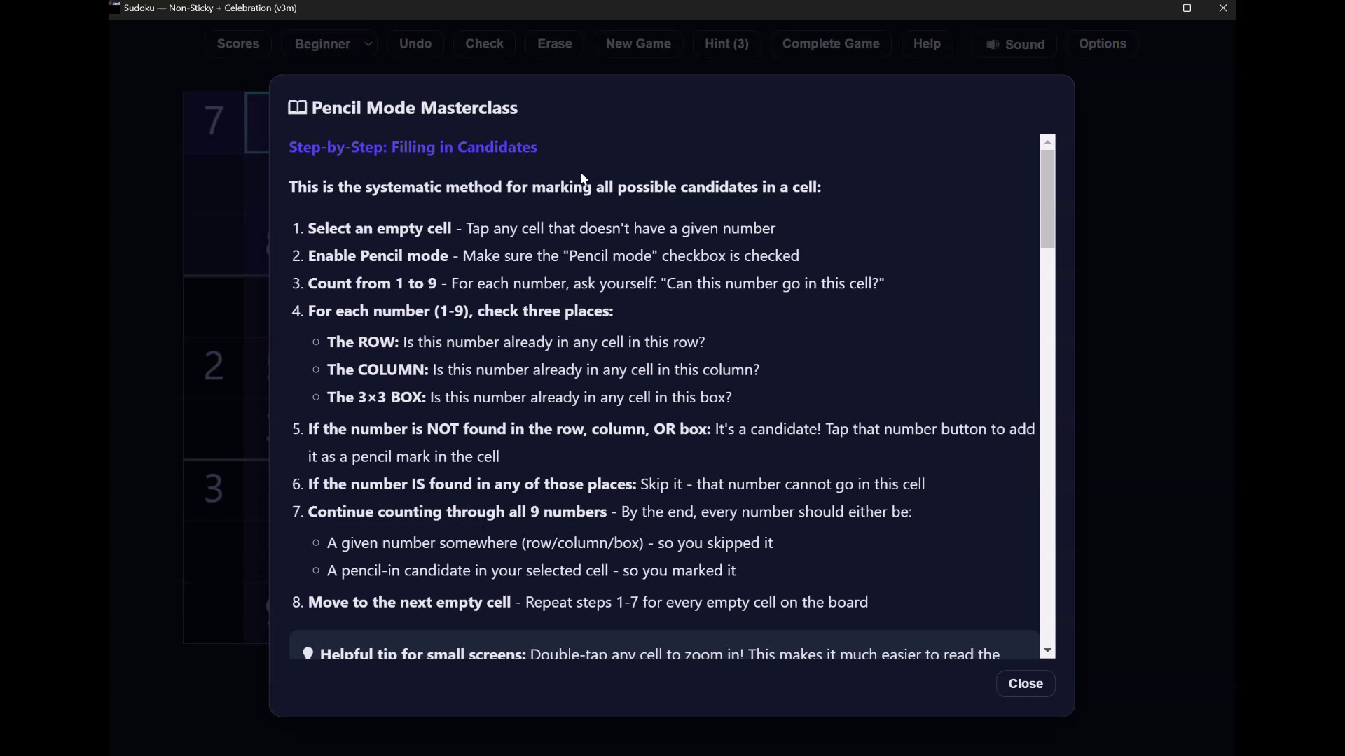 Sudoku Challenge Pro Screenshot 2