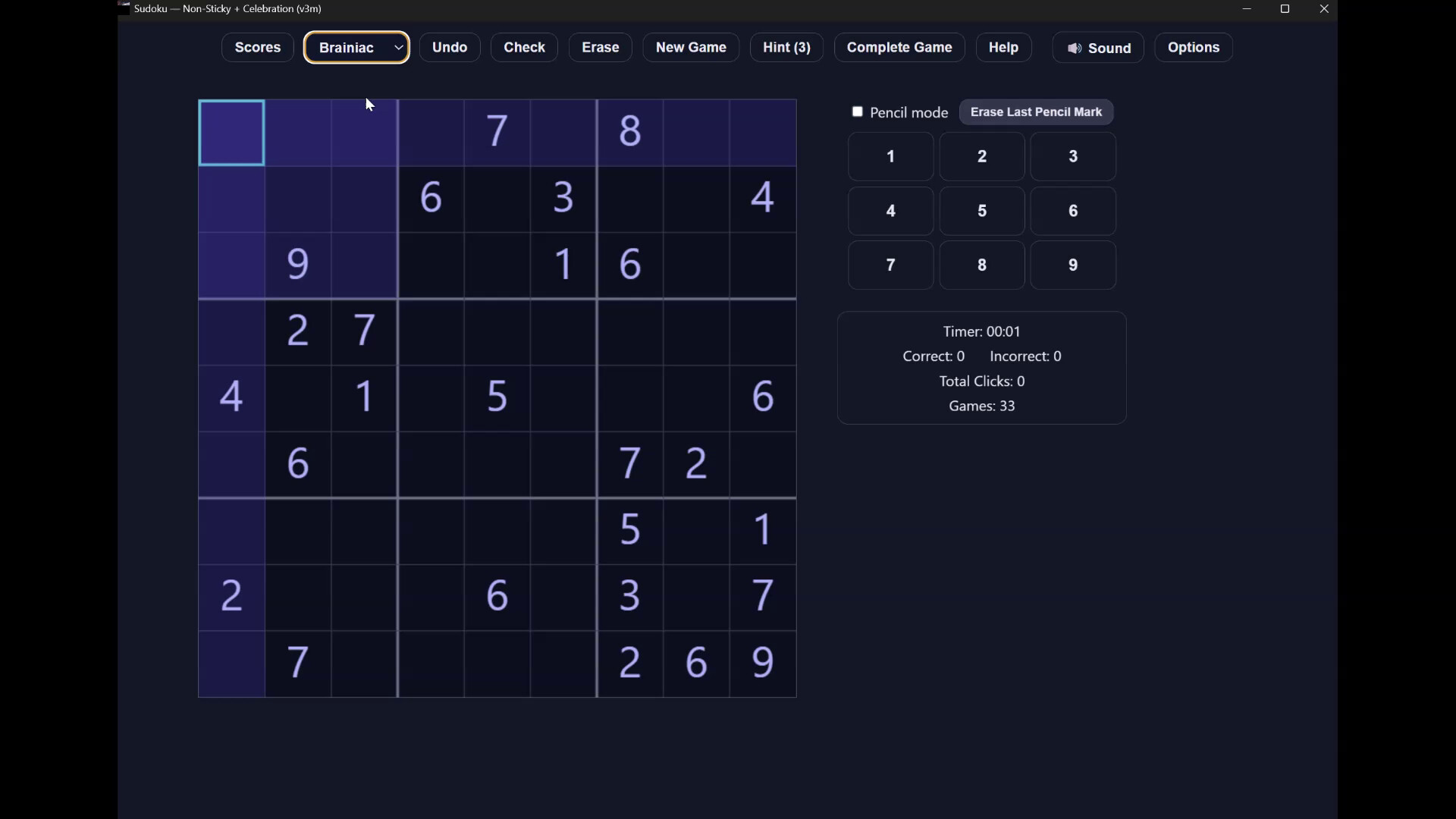 Sudoku Challenge Pro Screenshot 3