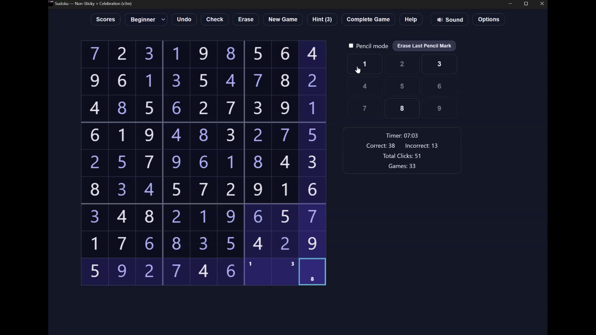 Sudoku Challenge Pro Screenshot 5