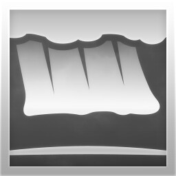 Wall Cloud Photography: Silver icon