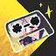 Work hard and forge ahead icon