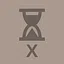 Clock X icon