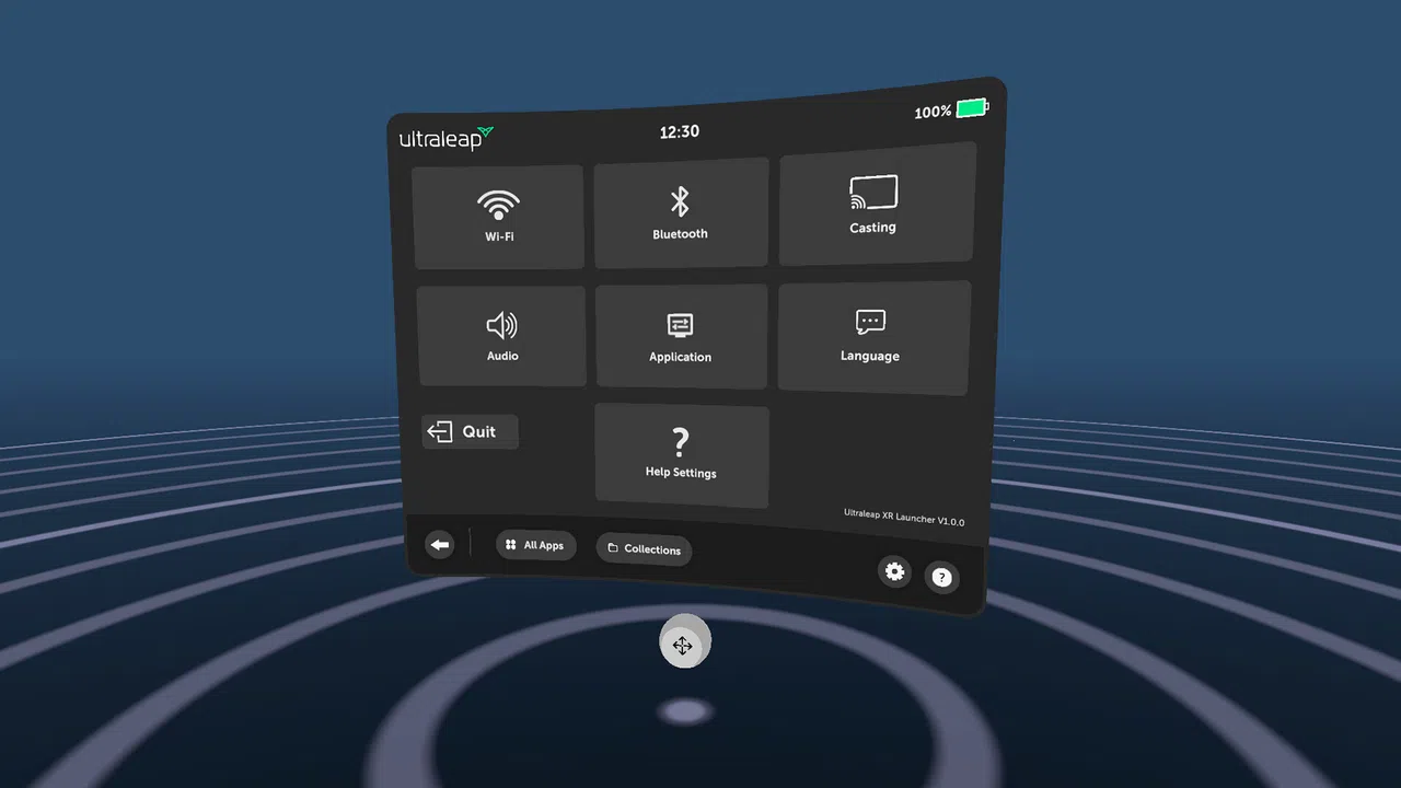 Ultraleap Hyperion - Launcher Screenshot 0
