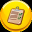 Project Manager in Gold icon