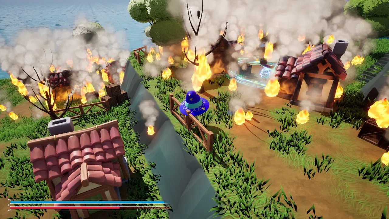 Firefighter Wizard: The Elemental Order Screenshot 1