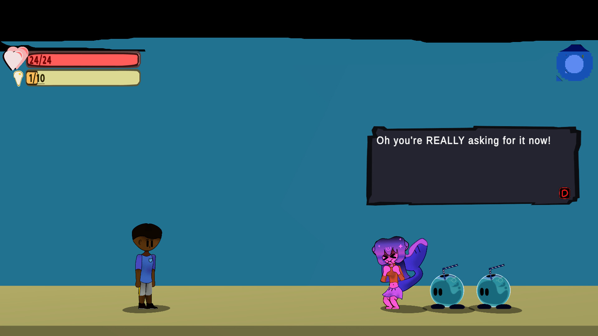 RabbitHole Island : Turn-based Vtuber Battles Screenshot 2