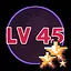 Level 45 icon