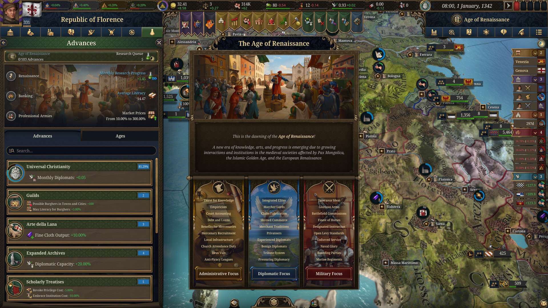 Europa Universalis V Screenshot 14