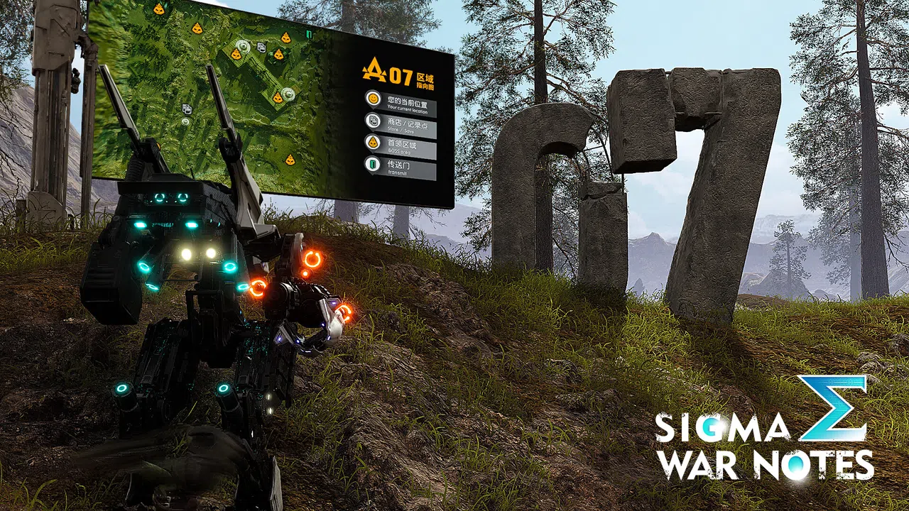 SIGMA  WAR  NOTES Screenshot 12
