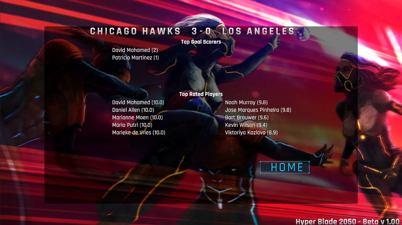 HyperBlade 2050 - Dystopian Sports Manager Screenshot 6